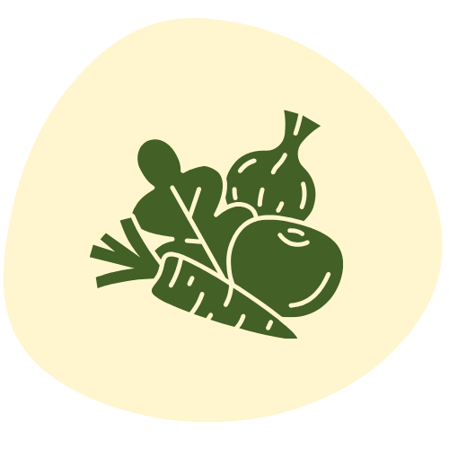 Distribute food through local partners