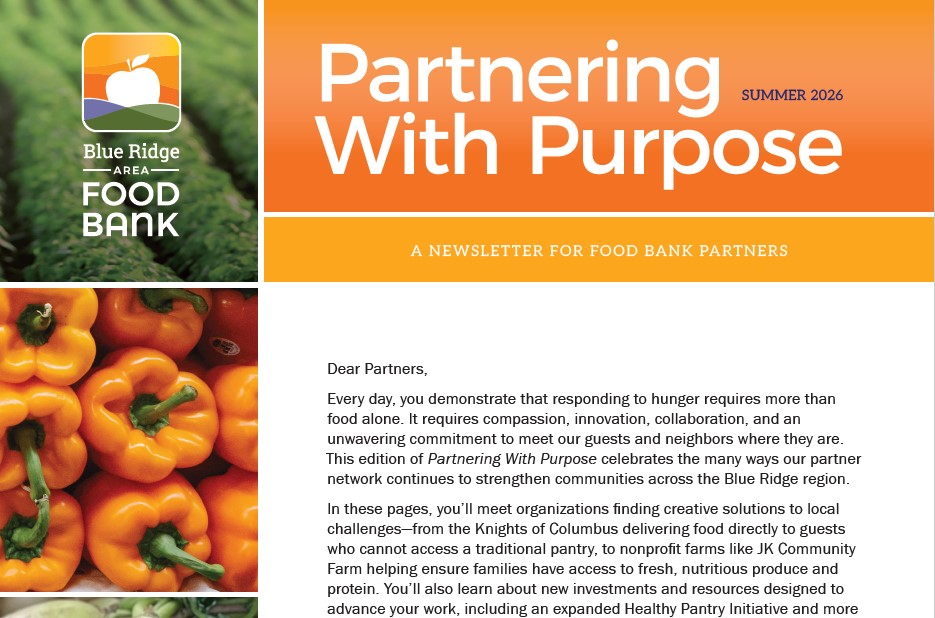 Partnering With Purpose Summer 2026