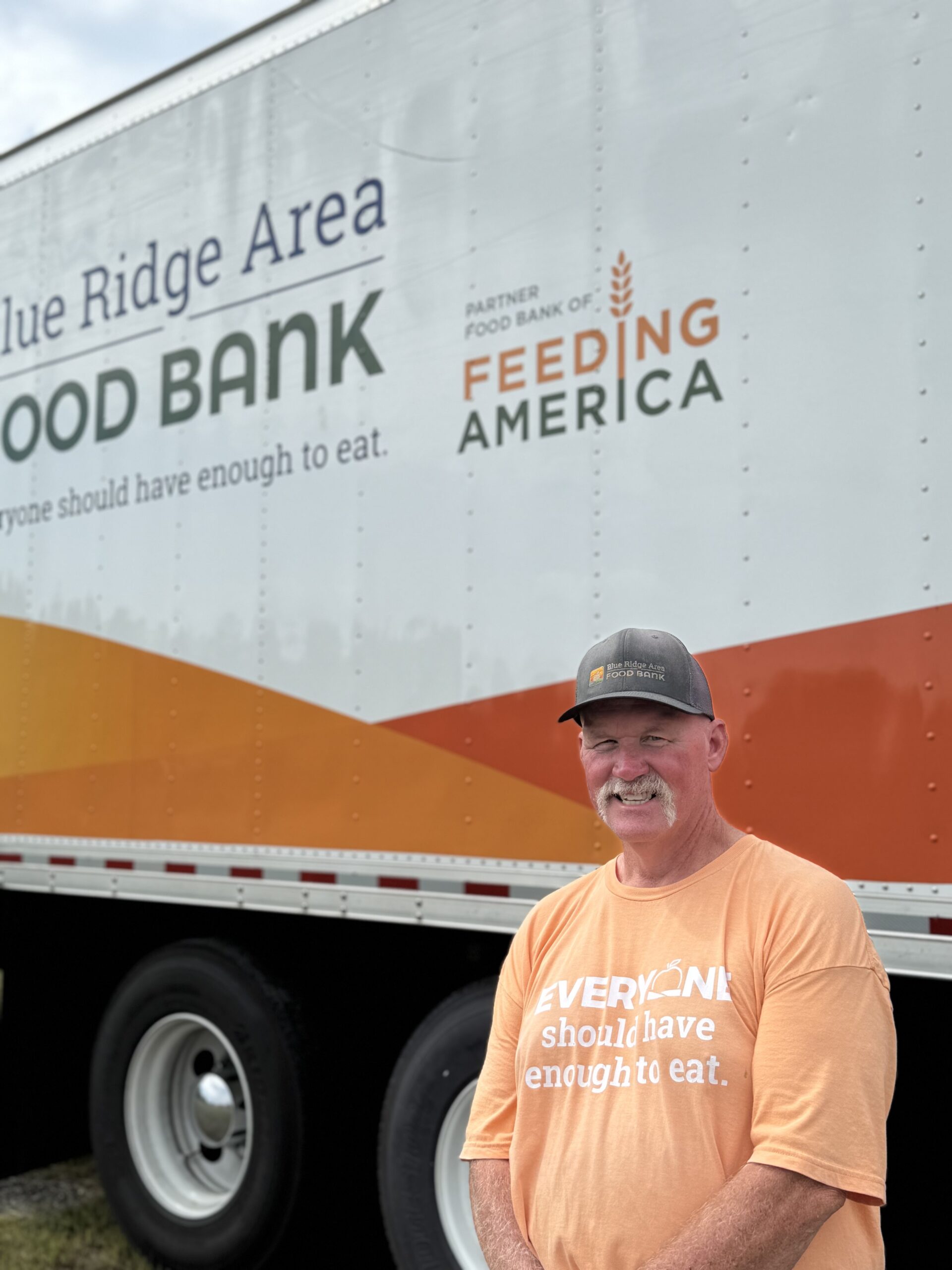 Doug is our dedicated Mobile Food Pantry driver, and a true ambassador for the Food Bank.